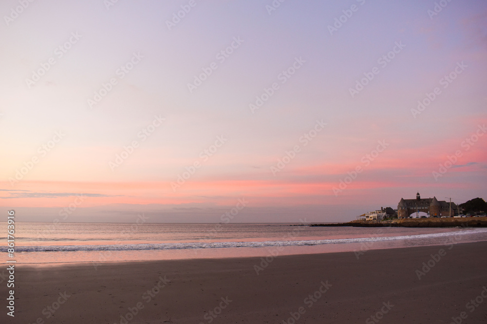 Fototapeta premium Narragansett Beach Sunrise