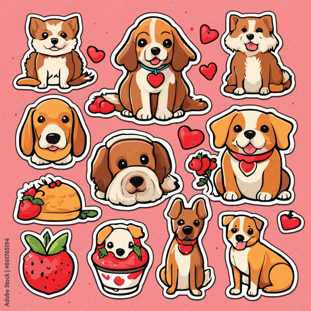 cute dog food baby logo cute dog food baby logo