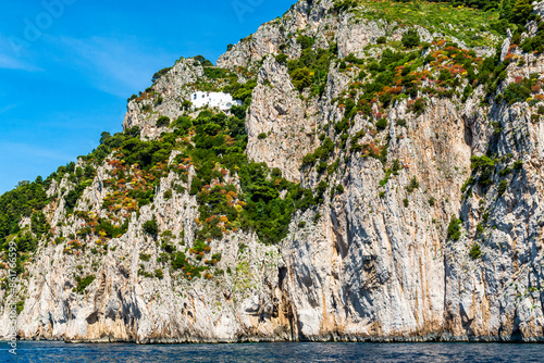 The wonderful island of Capri, amalfi coast, bay of naples, italy