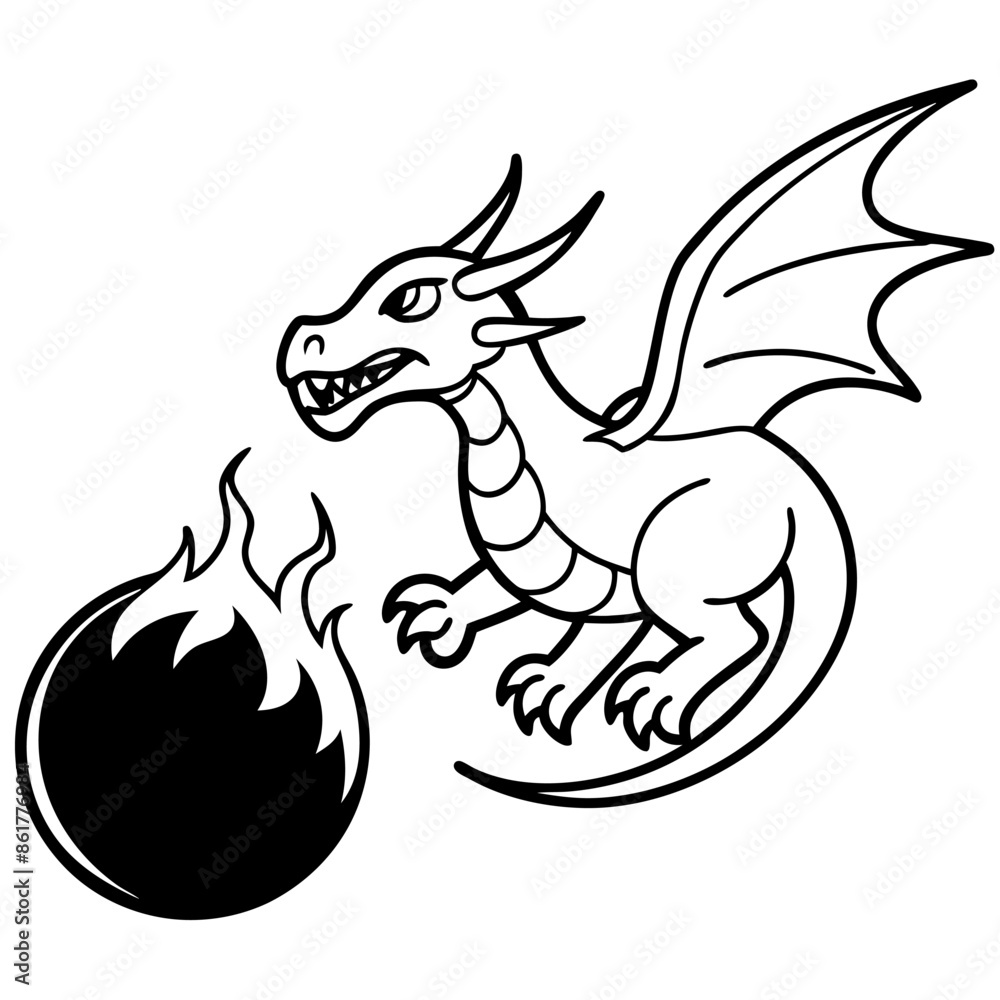 Fototapeta premium Gaming Coloring Pages For Kids Book