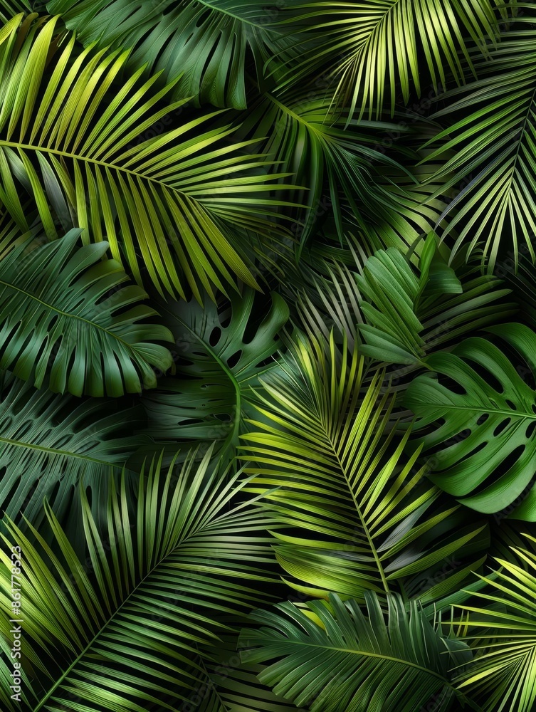 tropical palm pattern tropical palm pattern