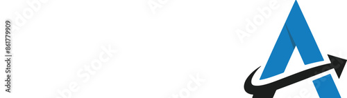 A Letter Logo for business and company,  Initial letter A logo, Initial Letter A logo Icon, Vector Template.