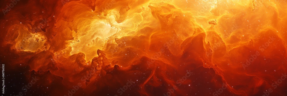 A mesmerizing showcase of a vividly colored cosmic nebula illuminating the infinite beauty of the universe A mesmerizing showcase of a vividly colored cosmic nebula illuminating the infinite beauty of the universe