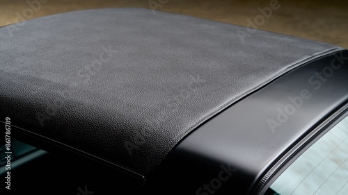 Fényképezés Black convertible top