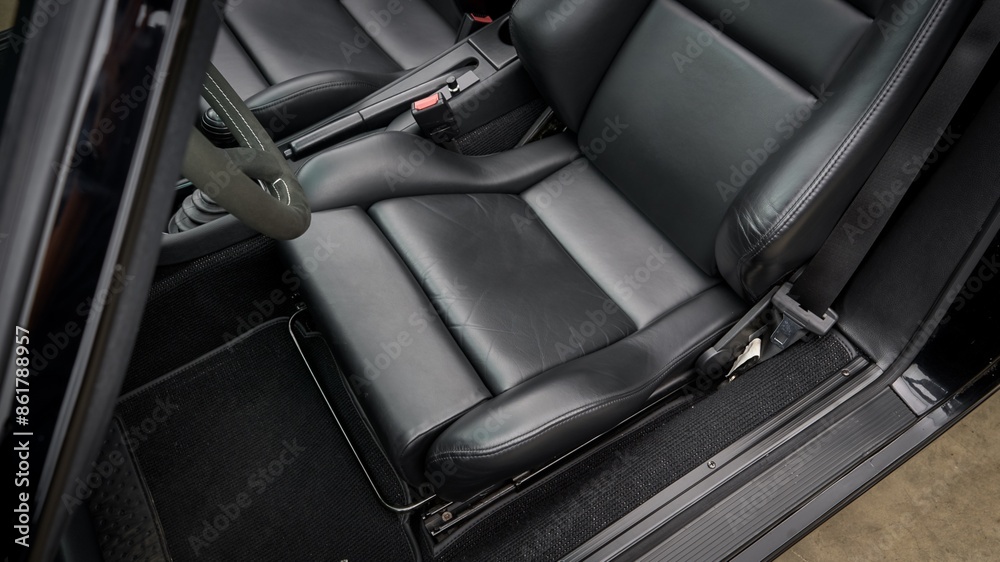 Drivers seat in a car