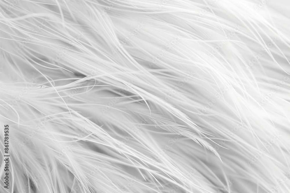 Fototapeta premium Generative ai on theme of beautiful texture bird feather for design natural abstract background