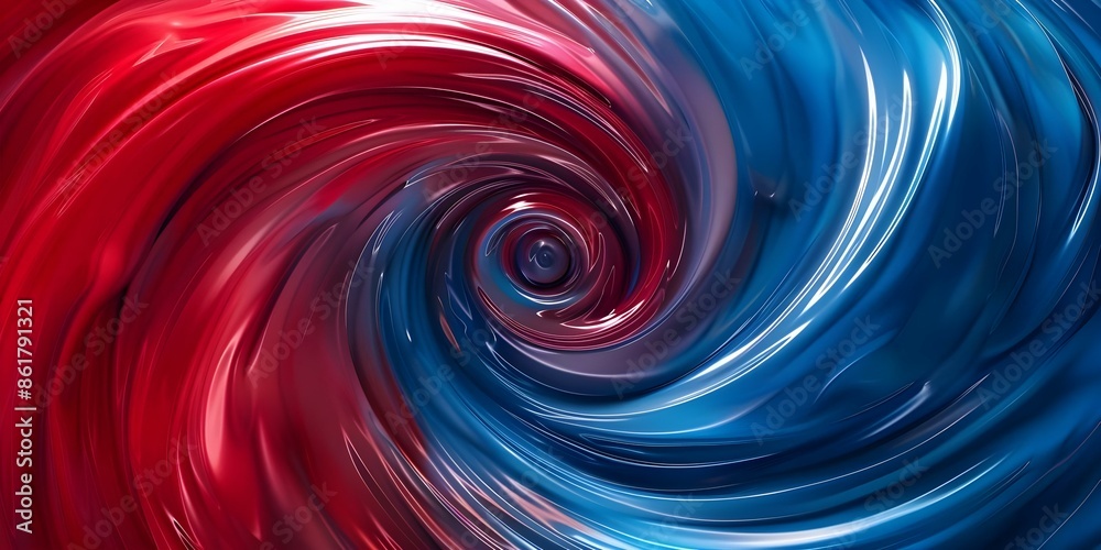 Captivating abstract background Dynamic red and blue spiral in constant rotation. Concept Abstract Art, Dynamic Colors, Spiraling Motion, Red and Blue, Constant Rotation Captivating abstract background Dynamic red and blue spiral in constant rotation. Concept Abstract Art, Dynamic Colors, Spiraling Motion, Red and Blue, Constant Rotation
