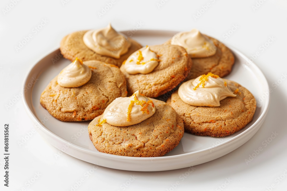 Tantalizing Carrot Cake Cookies with Velvety Orange Buttercream