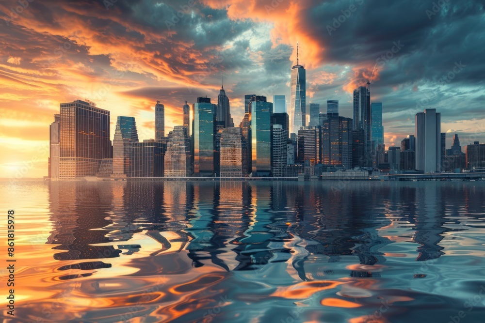 Fototapeta premium Global Business Continuity Planning and Disaster Recovery Ensuring Resilience in Uncertain Times
