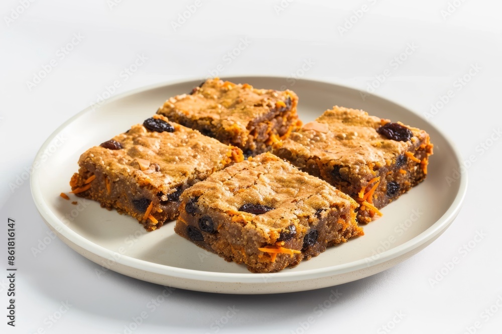 Heavenly Carrot Halwa Blondie Bars with Golden-Brown Edges Heavenly Carrot Halwa Blondie Bars with Golden-Brown Edges