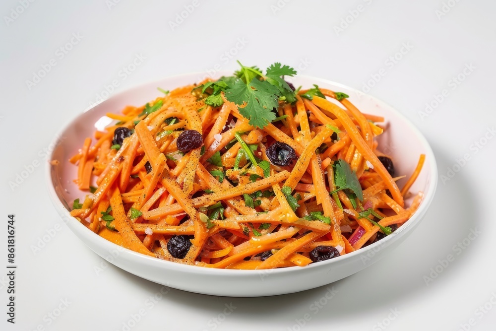 Vibrant Carrot Quik Slaw with Red Wine Vinegar and Cilantro Vibrant Carrot Quik Slaw with Red Wine Vinegar and Cilantro