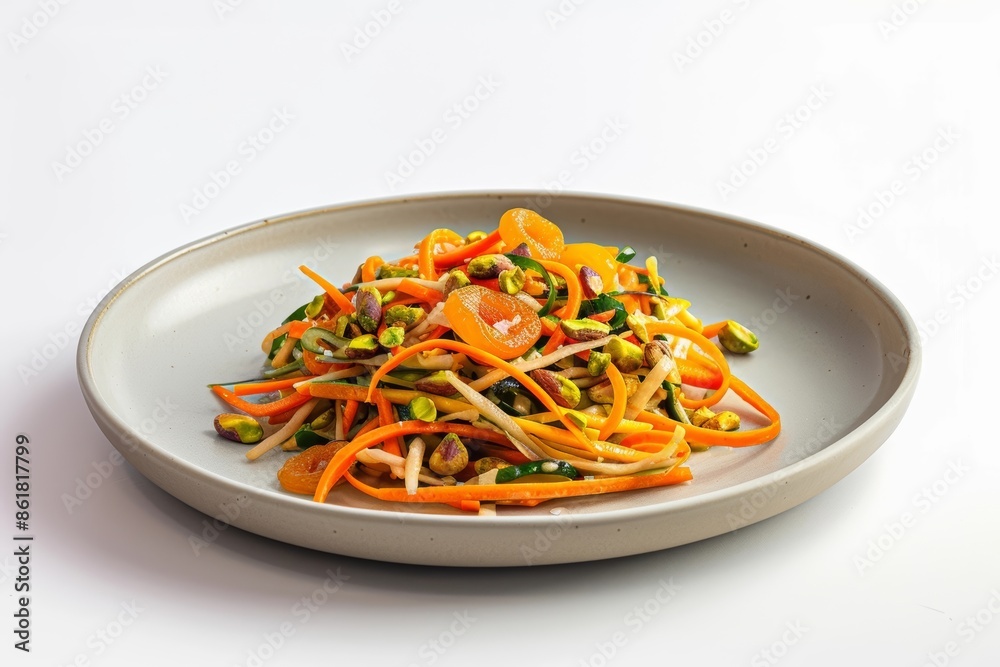 Delicious Carrot and Pistachio Slaw with Sherry Vinaigrette Delicious Carrot and Pistachio Slaw with Sherry Vinaigrette