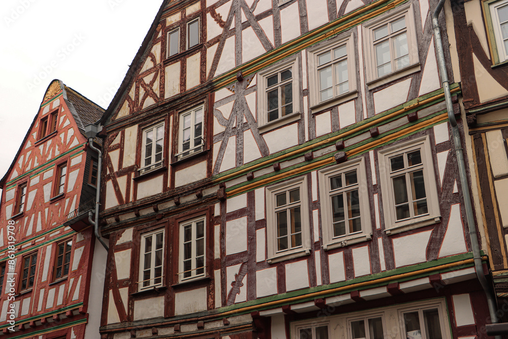 Fototapeta premium Limburger Fachwerkfassaden an der Salzgasse