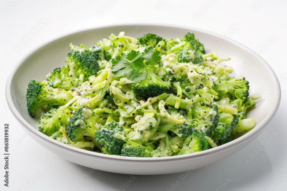 Cat's Broccoli Slaw: A Vibrant and Refreshing Dish with Creamy Dressing Cat's Broccoli Slaw: A Vibrant and Refreshing Dish with Creamy Dressing