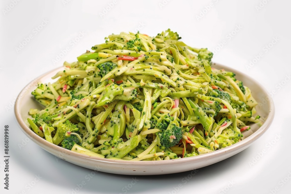 Cat's Broccoli Slaw: A Refreshing Dish for the Eyes and Taste Buds Cat's Broccoli Slaw: A Refreshing Dish for the Eyes and Taste Buds