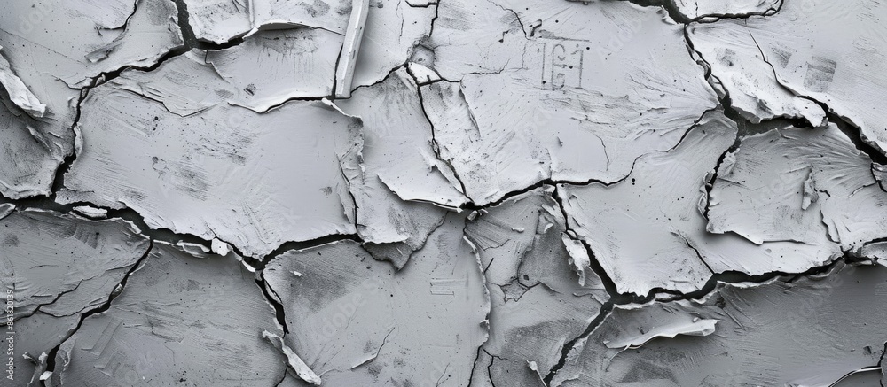 Obraz premium Uneven gray concrete surface providing a background with copy space image.