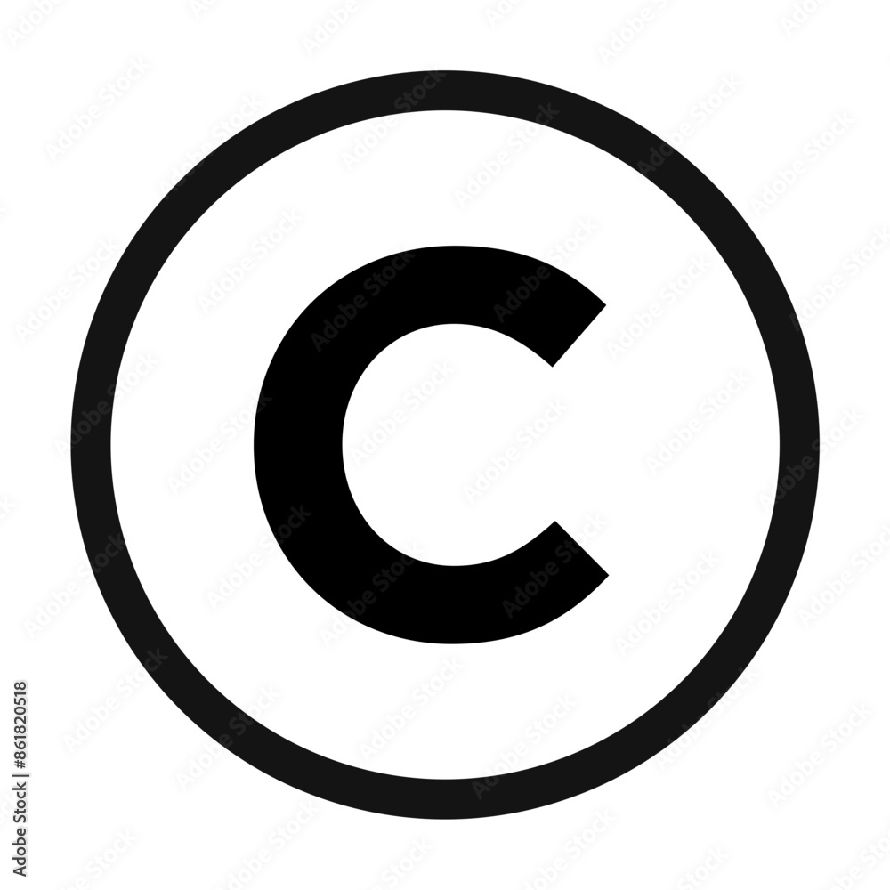 Copyright Symbol Icon Ideal for Legal Services Copyright Symbol Icon Ideal for Legal Services