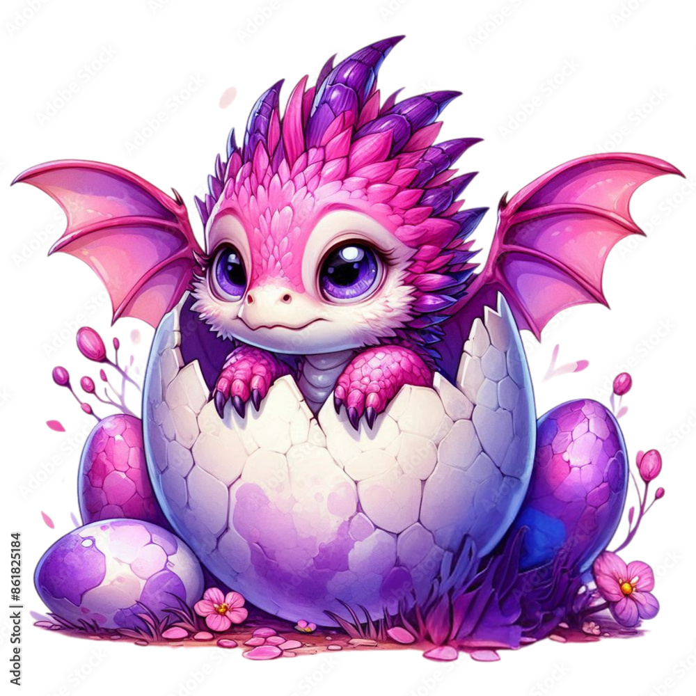 Fototapeta premium Dragon hatchling 5