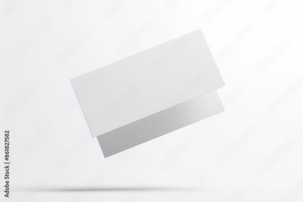 Floating Blank Business Cards Mockup for Graphic Designers, A mockup of two blank business cards floating in the air, with a white background and soft shadows. Floating Blank Business Cards Mockup for Graphic Designers, A mockup of two blank business cards floating in the air, with a white background and soft shadows.
