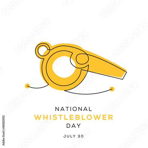 National Whistleblower Day, held on 30 July.