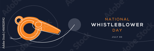 National Whistleblower Day, held on 30 July.