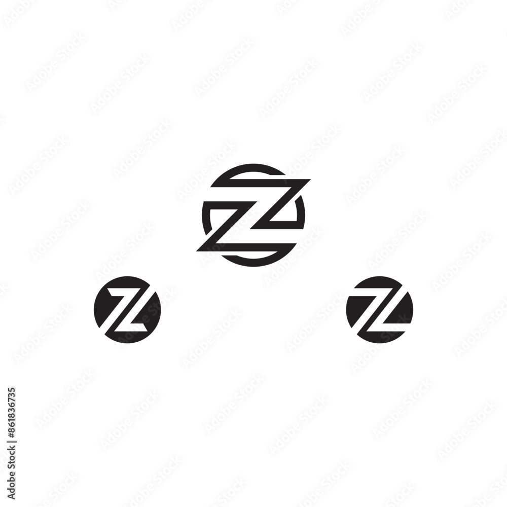 simple z logo templete
simple z logo templete