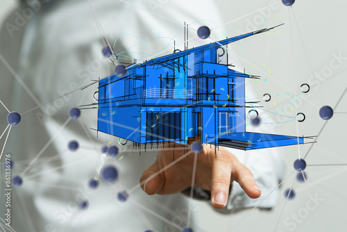 home data. Digital cyberspa...