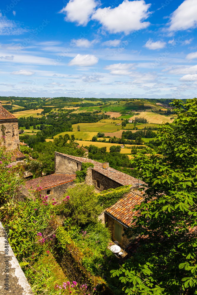 Paysage de campagne autour de Cordes-sur-Ciel Paysage de campagne autour de Cordes-sur-Ciel