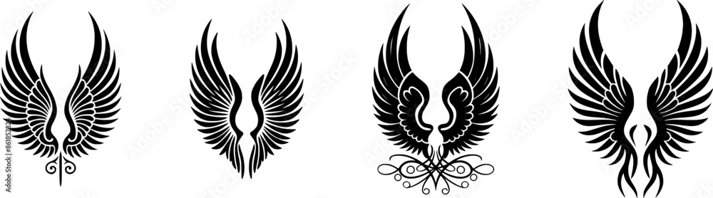 Obraz premium Wings Illustration (4)