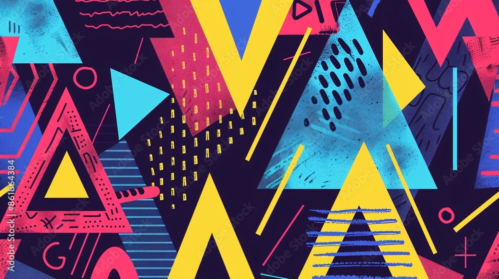 Abstract background composed of triangles. Geometric texture forms a futuristic pattern. Abstract background composed of triangles. Geometric texture forms a futuristic pattern.