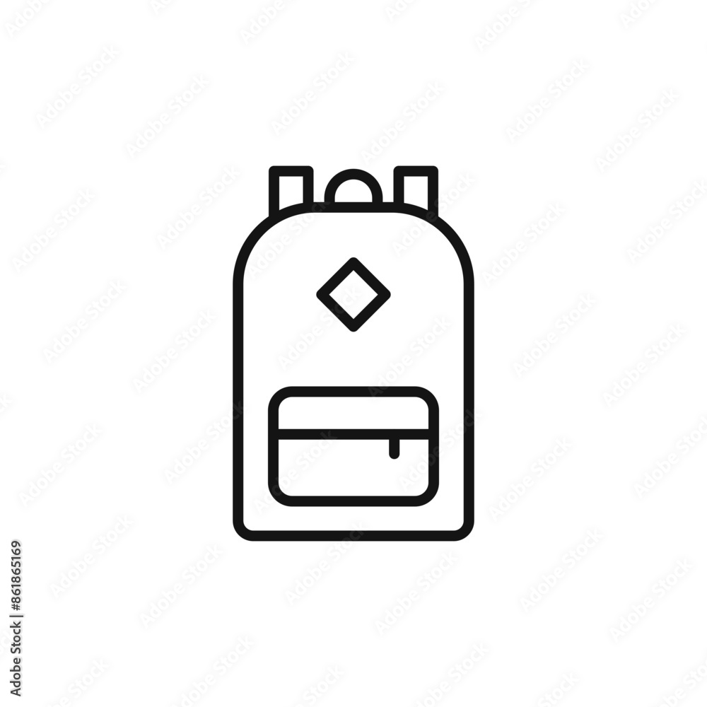 Travel Backpack Icon Perfect for Adventurers Travel Backpack Icon Perfect for Adventurers