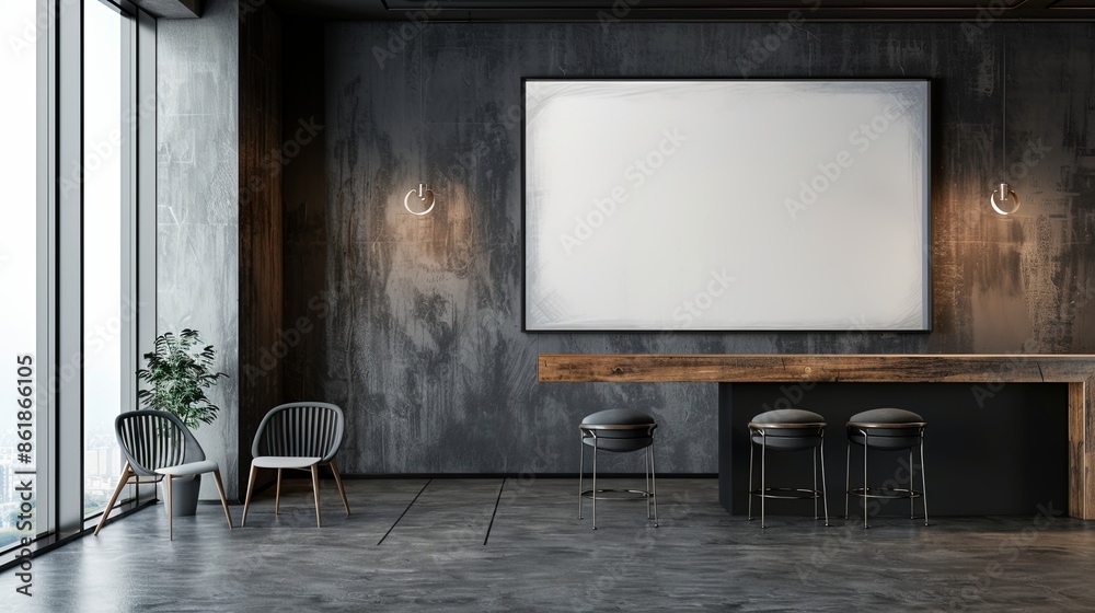 eye level, photo, bar, minimalistic interior, abstract large art frame, office snapshot, frame magazine eye level, photo, bar, minimalistic interior, abstract large art frame, office snapshot, frame magazine