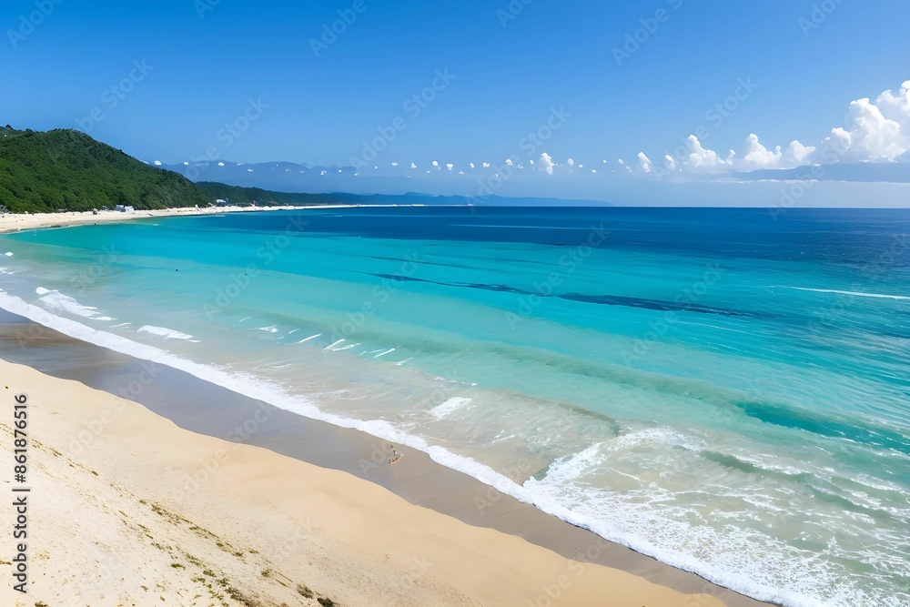 Obraz premium 日本の観光名所で夏を満喫