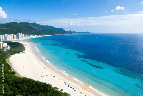 透き通ったビーチ