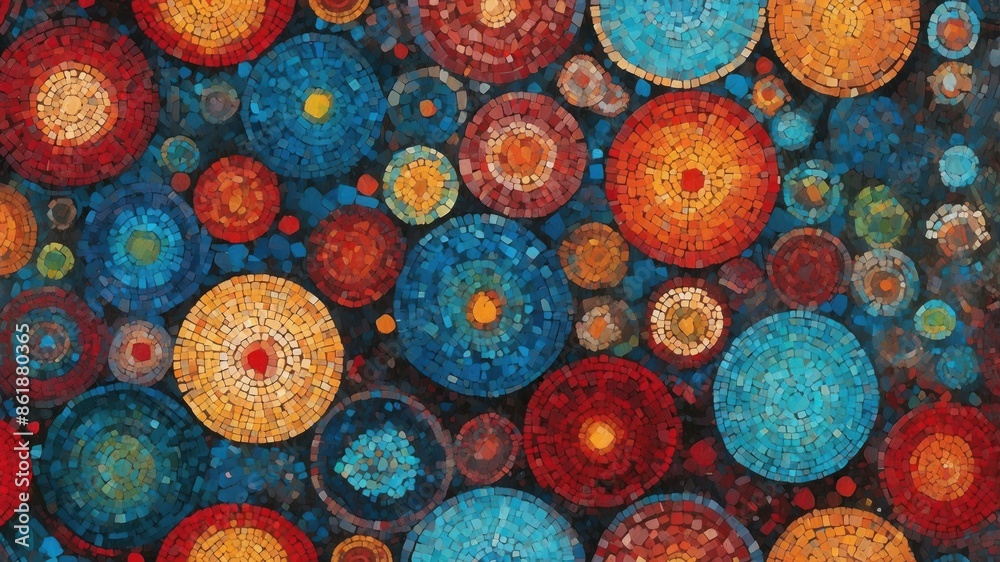 The beauty of the combination of art and psychology of colors, impressionism style wallpaper The beauty of the combination of art and psychology of colors, impressionism style wallpaper
