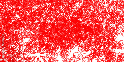Light red vector backdrop with curves.