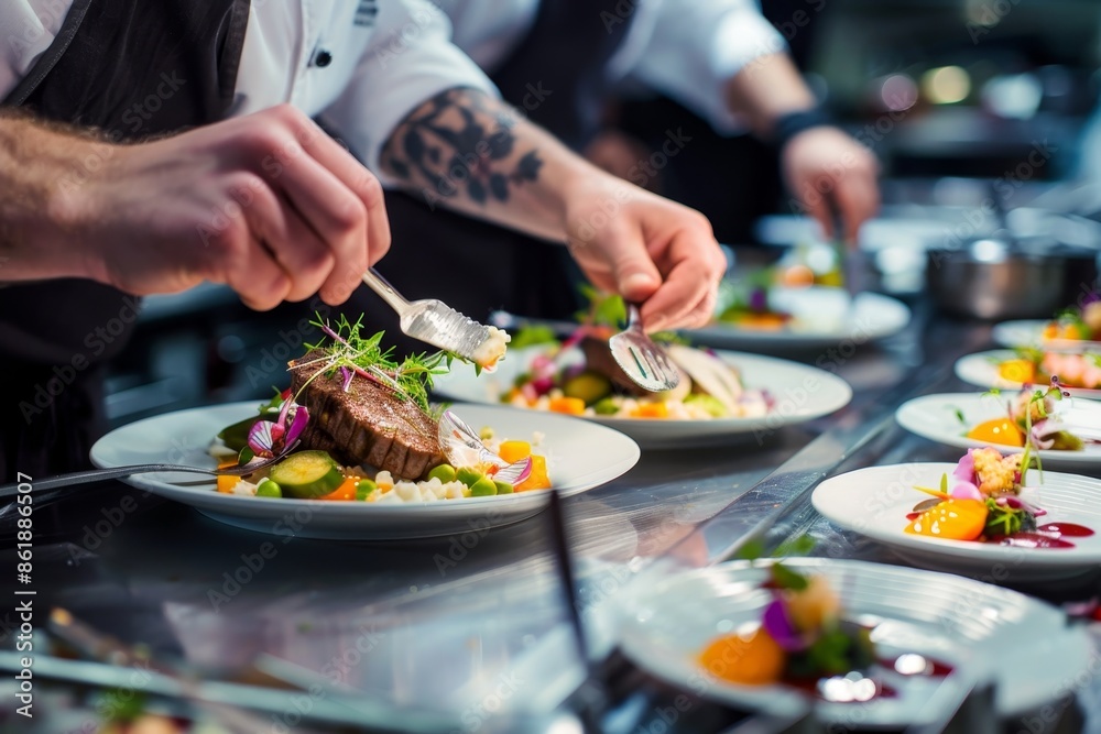 Vegetarian plating class with chef s artistic creativity for elegant presentation Vegetarian plating class with chef s artistic creativity for elegant presentation