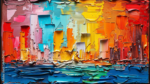 colorful strokes, abstract geometry oil painting, abstractionism geometric pattern, fantasy artistic texture. fantastic illustration. 