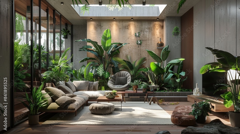 modern living room with plants --ar 16:9 Job ID: b13d0f22-ae2d-4401-8c6d-754446bc9fb5 modern living room with plants --ar 16:9 Job ID: b13d0f22-ae2d-4401-8c6d-754446bc9fb5