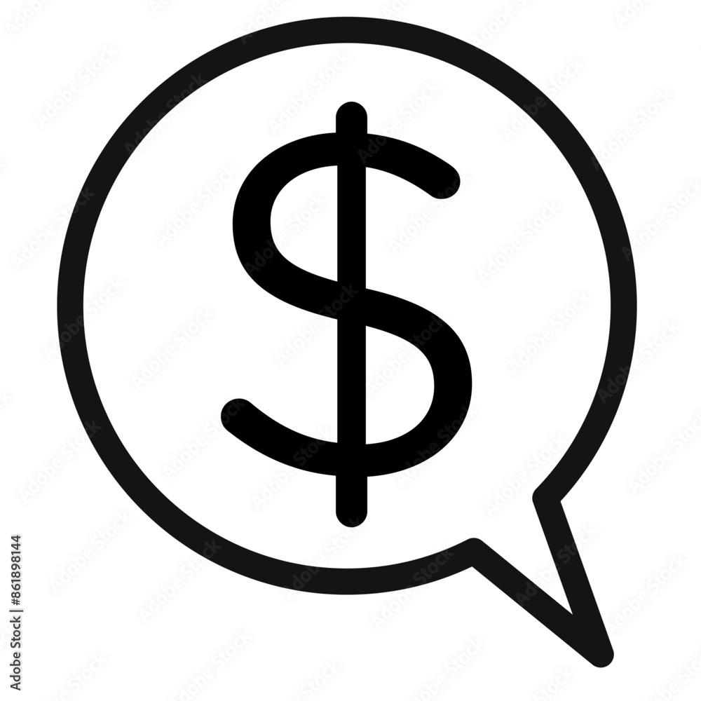 Comment Dollar Icon for Financial Discussions Comment Dollar Icon for Financial Discussions