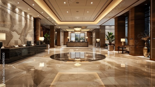 modern lobby interior design, Contemporary Reception Counter Design. Stylish and Functional Lobby Area with Modern Interior