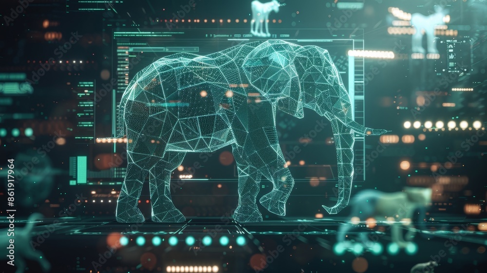 Wildlife conservationists utilize 5G technology to track animal movement and behavior in remote locations helping to protect endangered species. Wildlife conservationists utilize 5G technology to track animal movement and behavior in remote locations helping to protect endangered species.