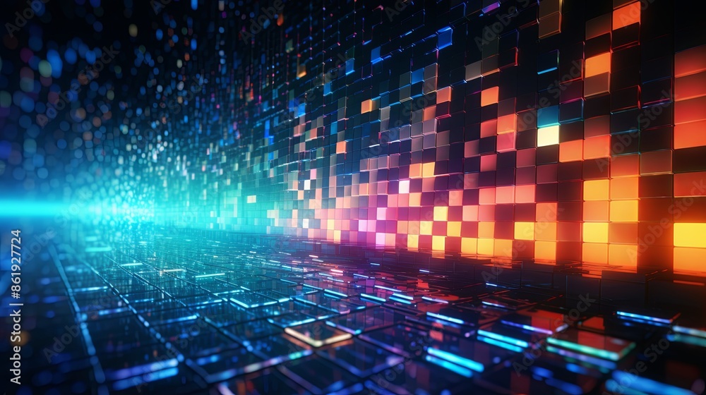 Abstract digital background Abstract digital background