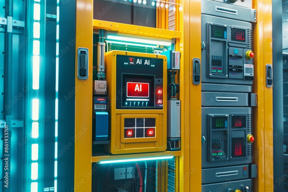 AI processor in high tech environment, artificial intelligence, advanced tech, digital electronics, smart AI systems, futuristic design AI processor in high tech environment, artificial intelligence, advanced tech, digital electronics, smart AI systems, futuristic design