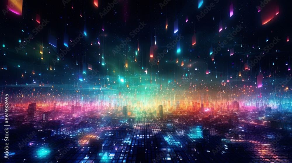 Abstract digital background Abstract digital background