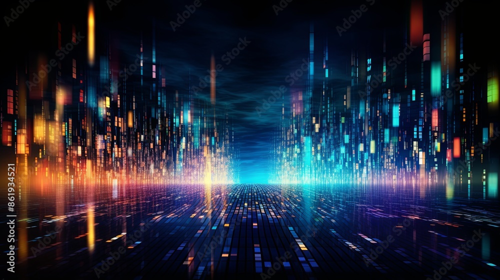 Abstract digital background
