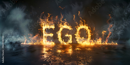 The burning word of the ego