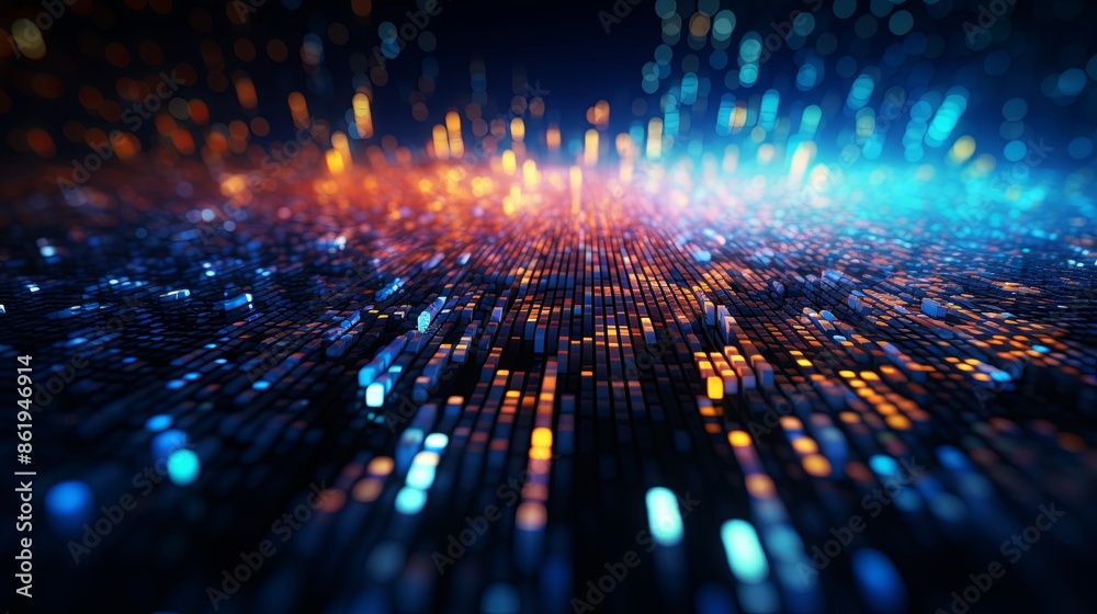 Abstract digital background