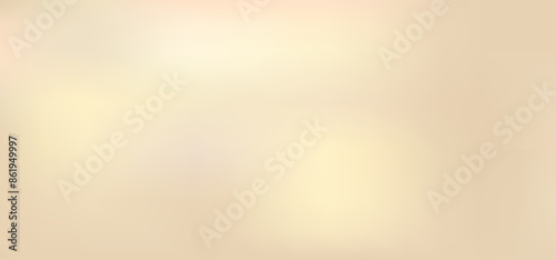 Beige gradient background, warm color cream, neutral light texture, pastel nude gradation, blur elegant backdrop. Abstract soft brown bg. Vector illustration