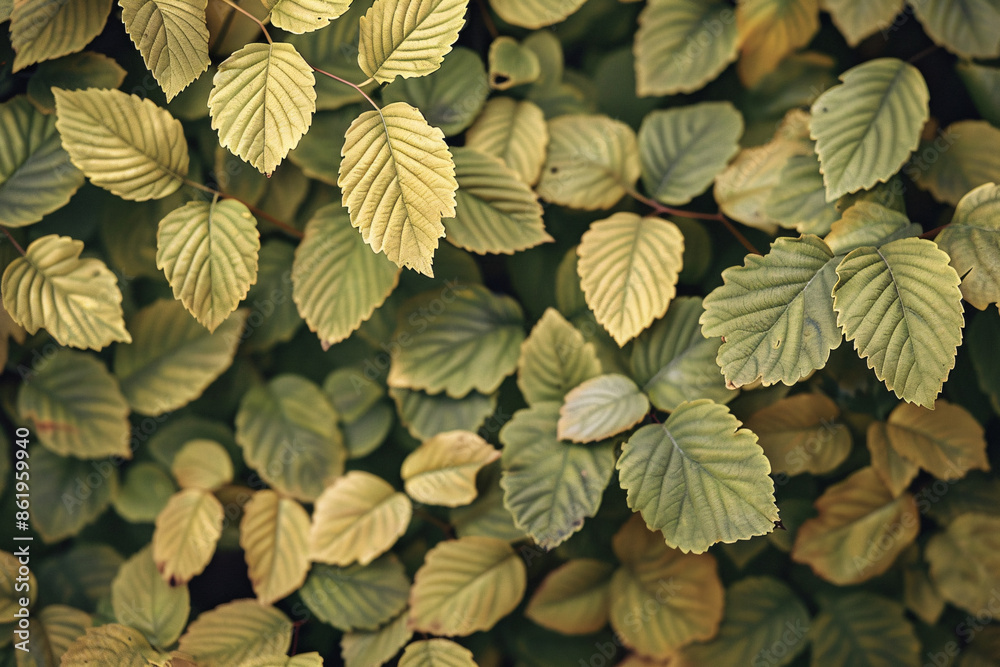 Fototapeta premium leaves texture pattern background